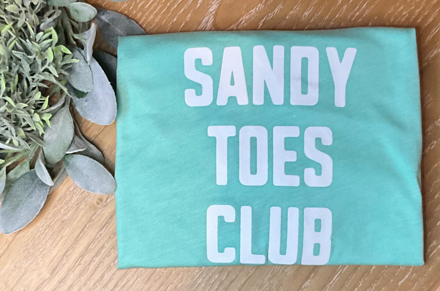 Sandy Toes Club Adult T-Shirt
