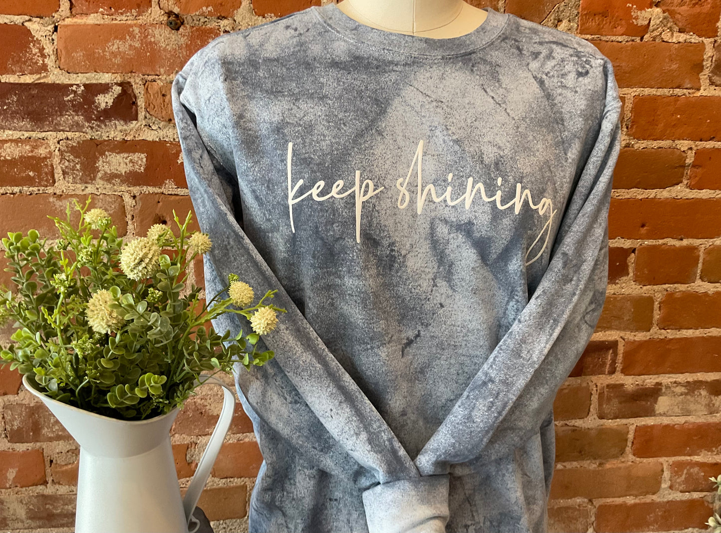 Keep Shining Adult Unisex Crewneck Sweatshirt