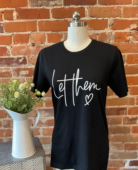 Let Them Adult Unisex Short Sleeve Tee