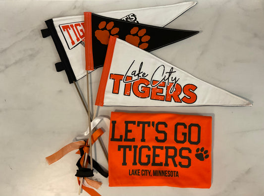 Let’s Go Tigers Lake City Adult Short Sleeve Tee