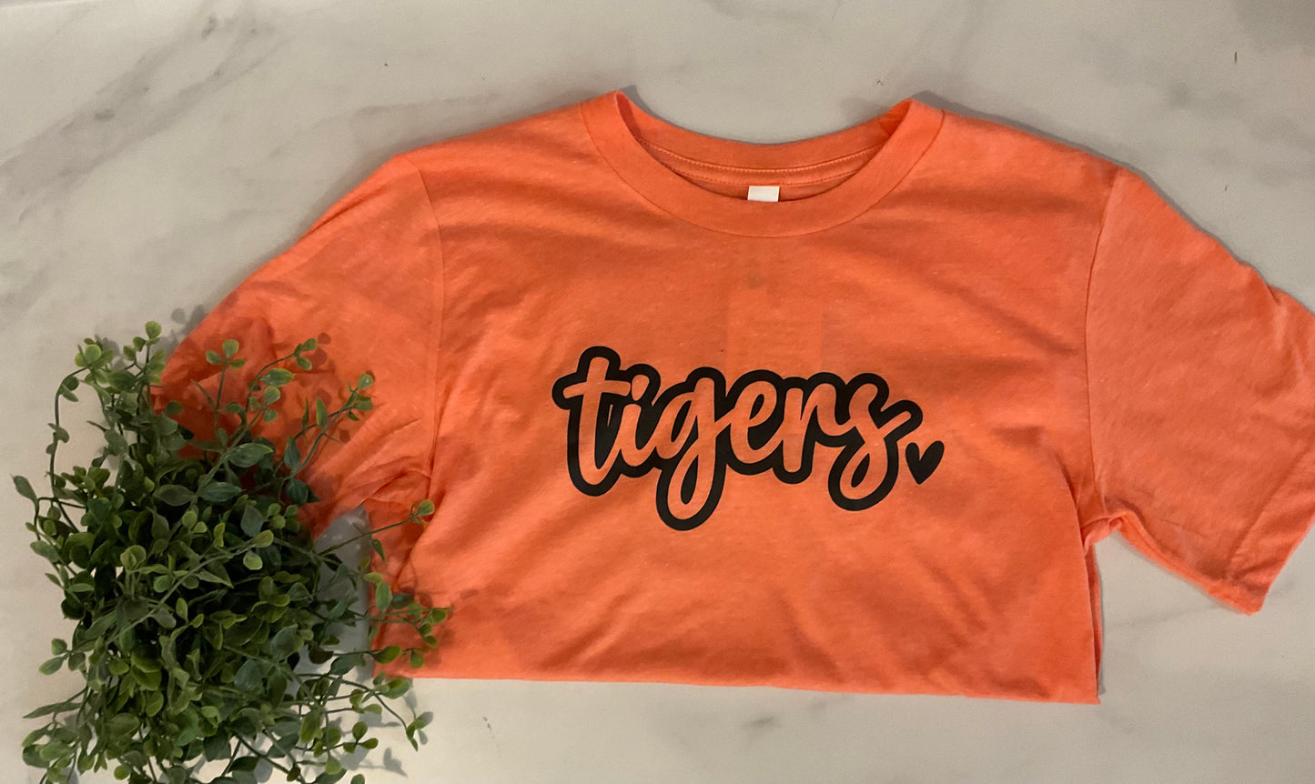 Tigers Adult Short Sleeve Tee
