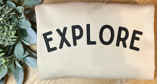 Explore Adult Crewneck Sweatshirt