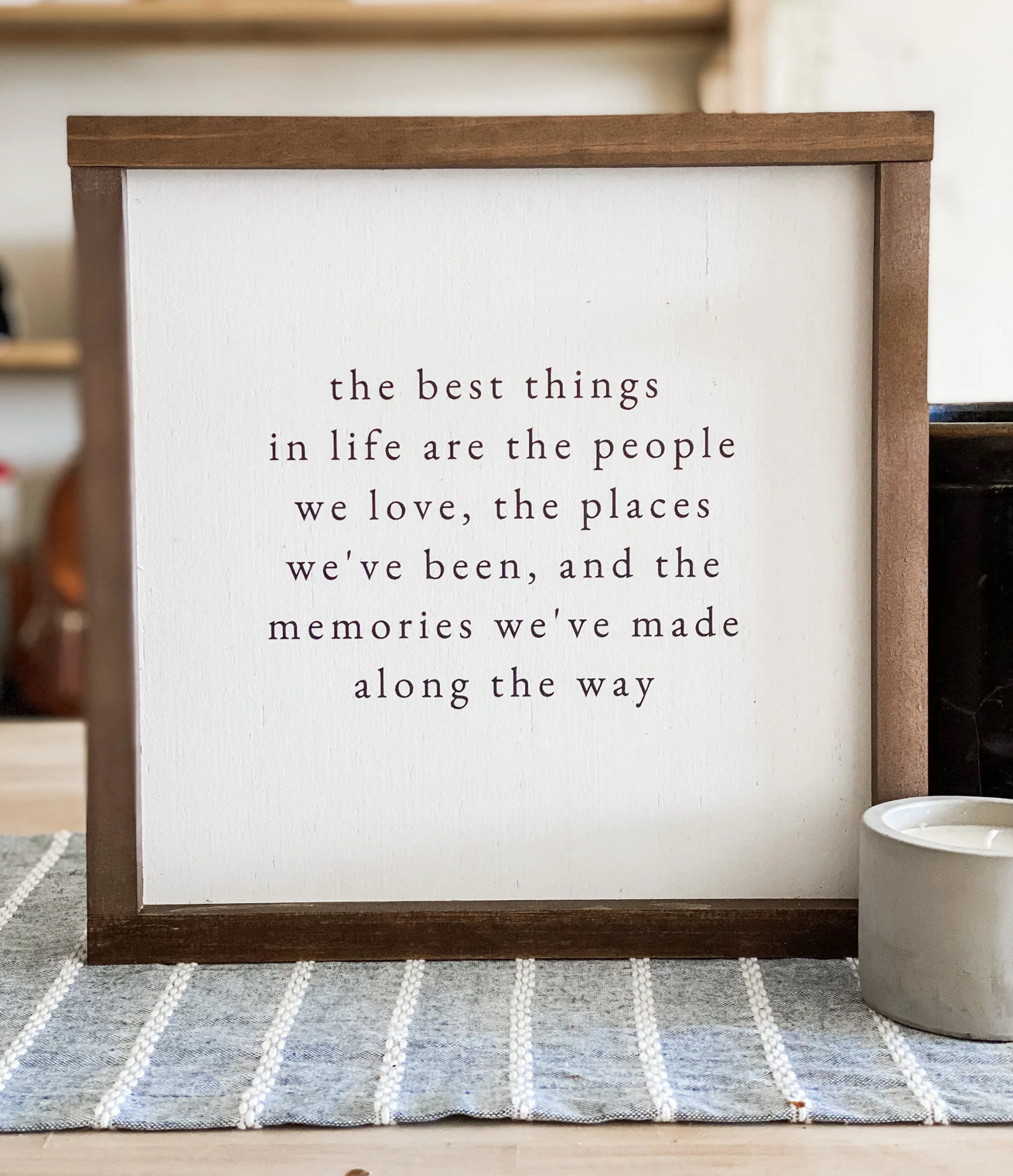 THE BEST THINGS IN LIFE