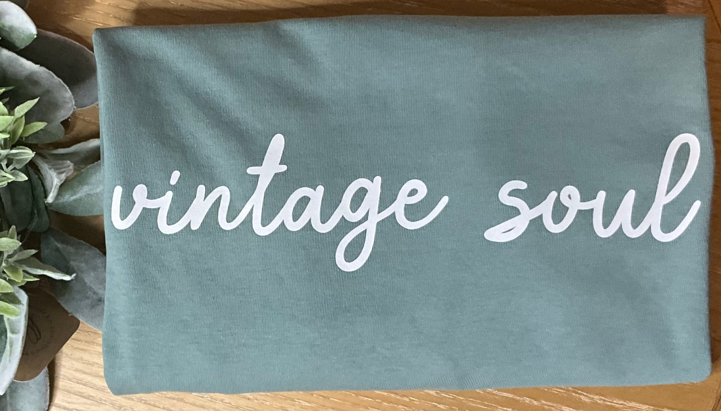 Vintage Soul Adult Long Sleeve