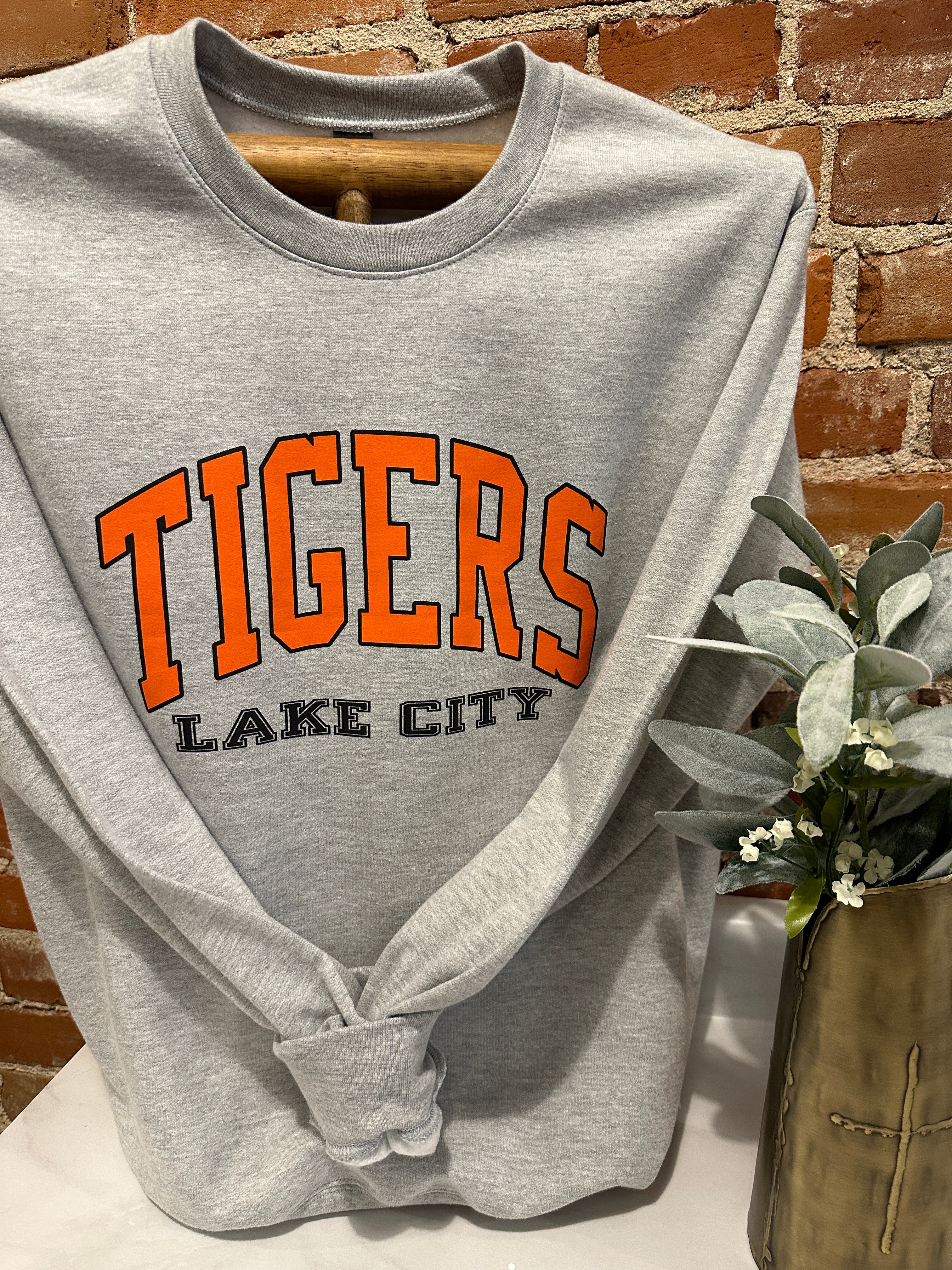 Tiger Lake City Adult Crewneck