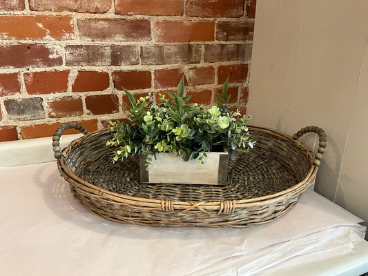 Wicker Tray