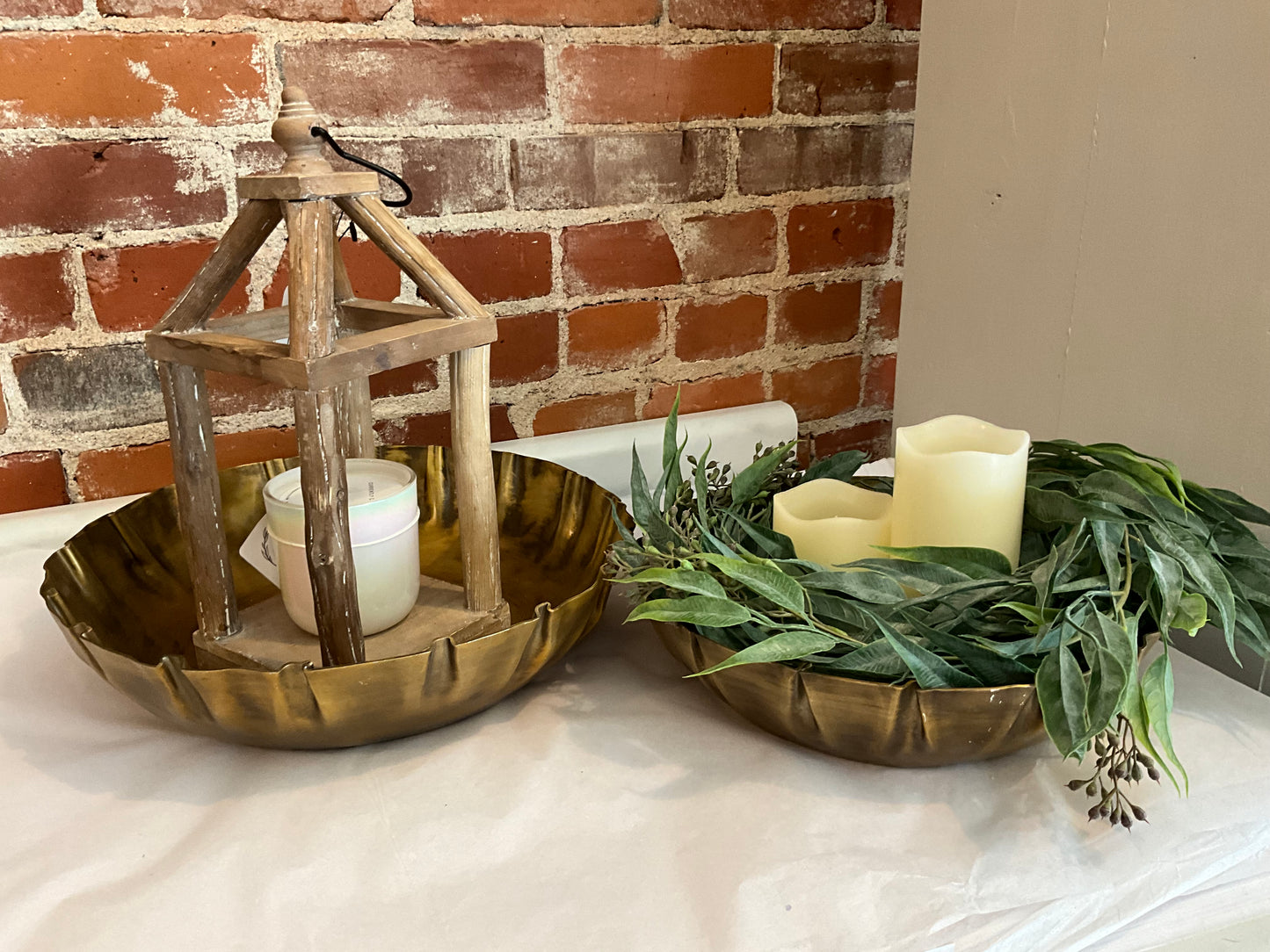 Faux Wispy Draping Greenery