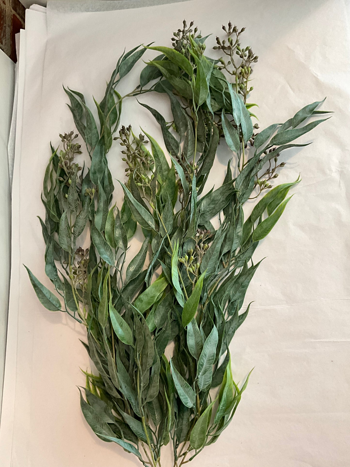 Faux Wispy Draping Greenery