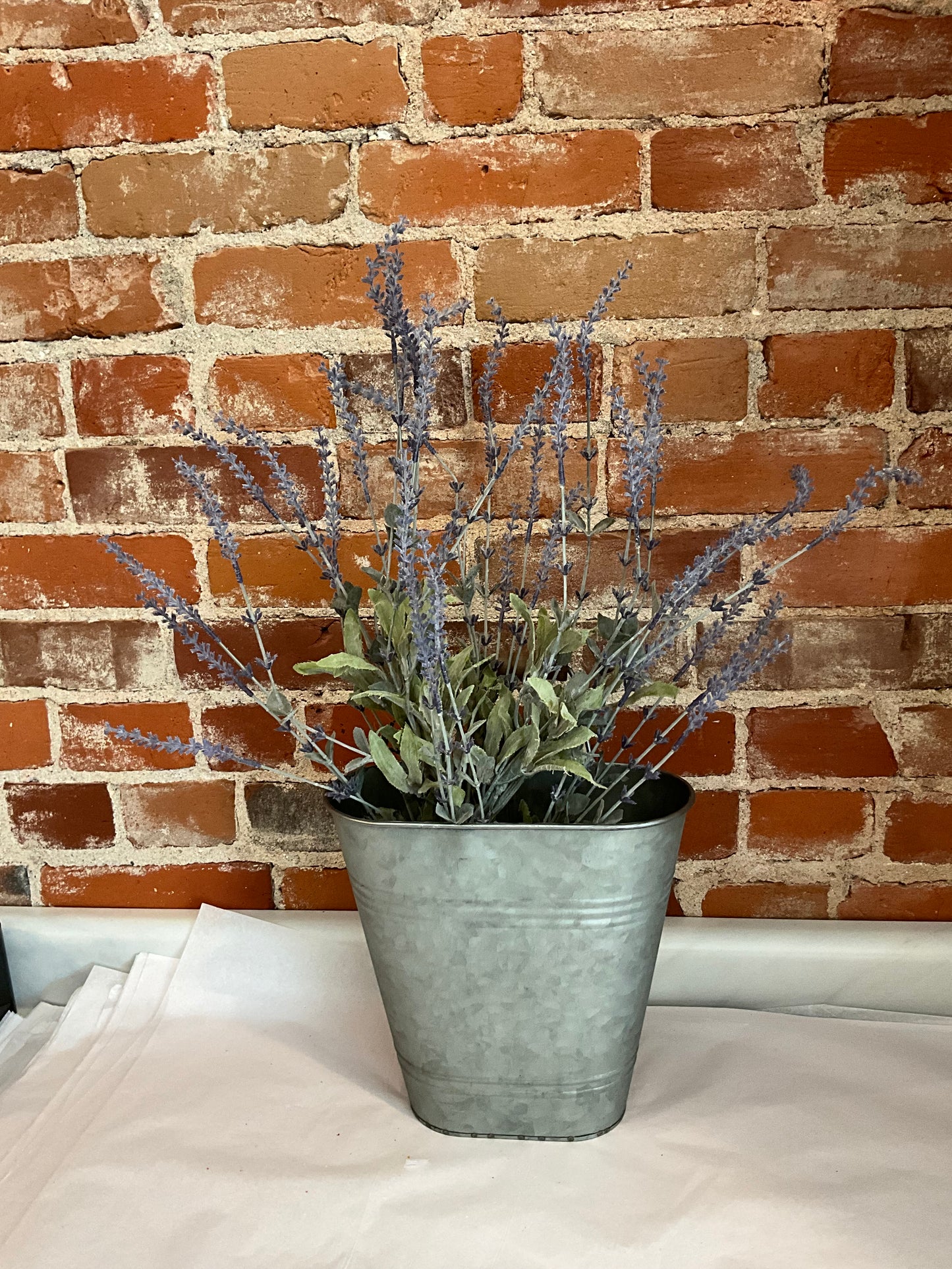 Faux Lavender Plant