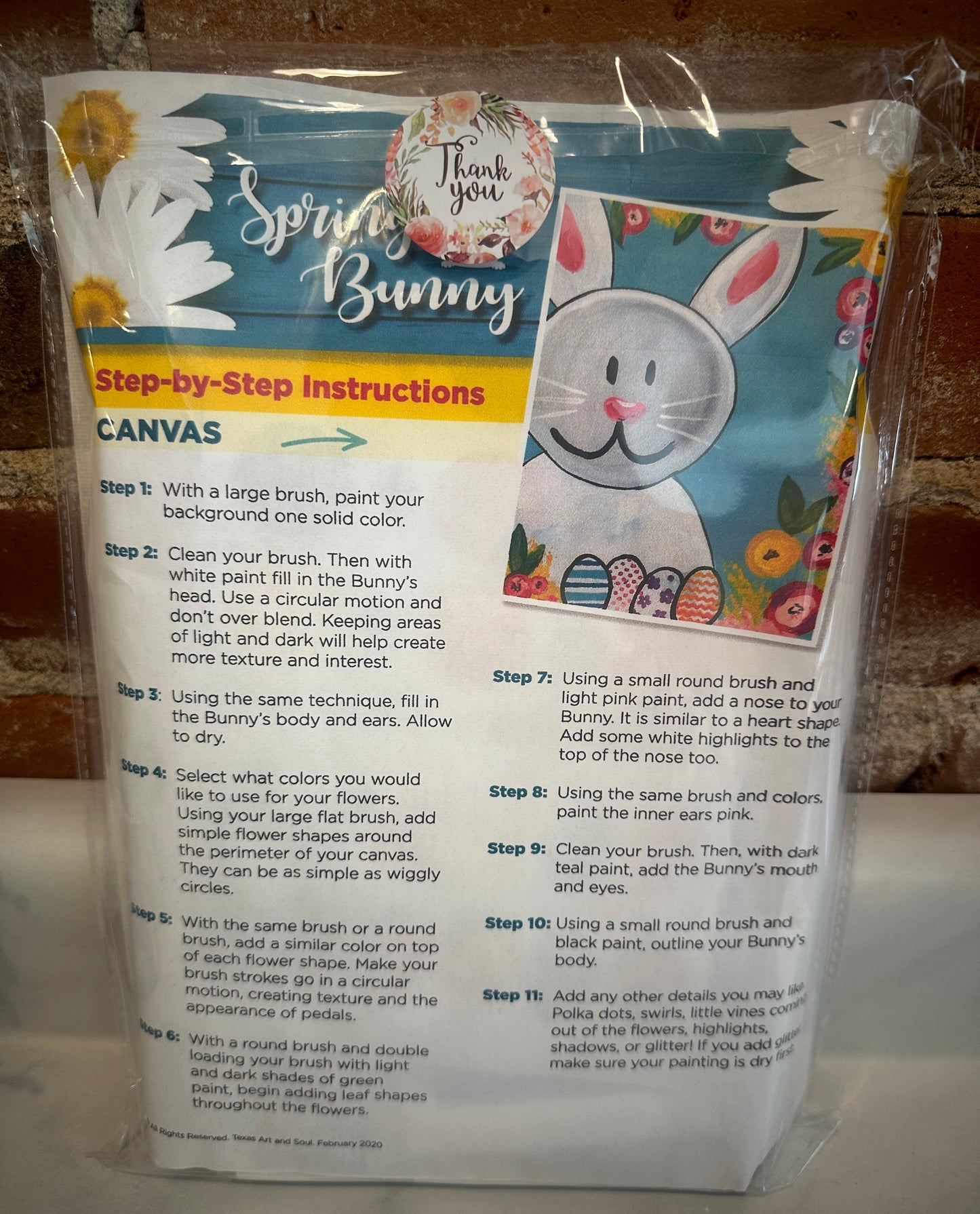 DIY Spring Bunny Packaged Project