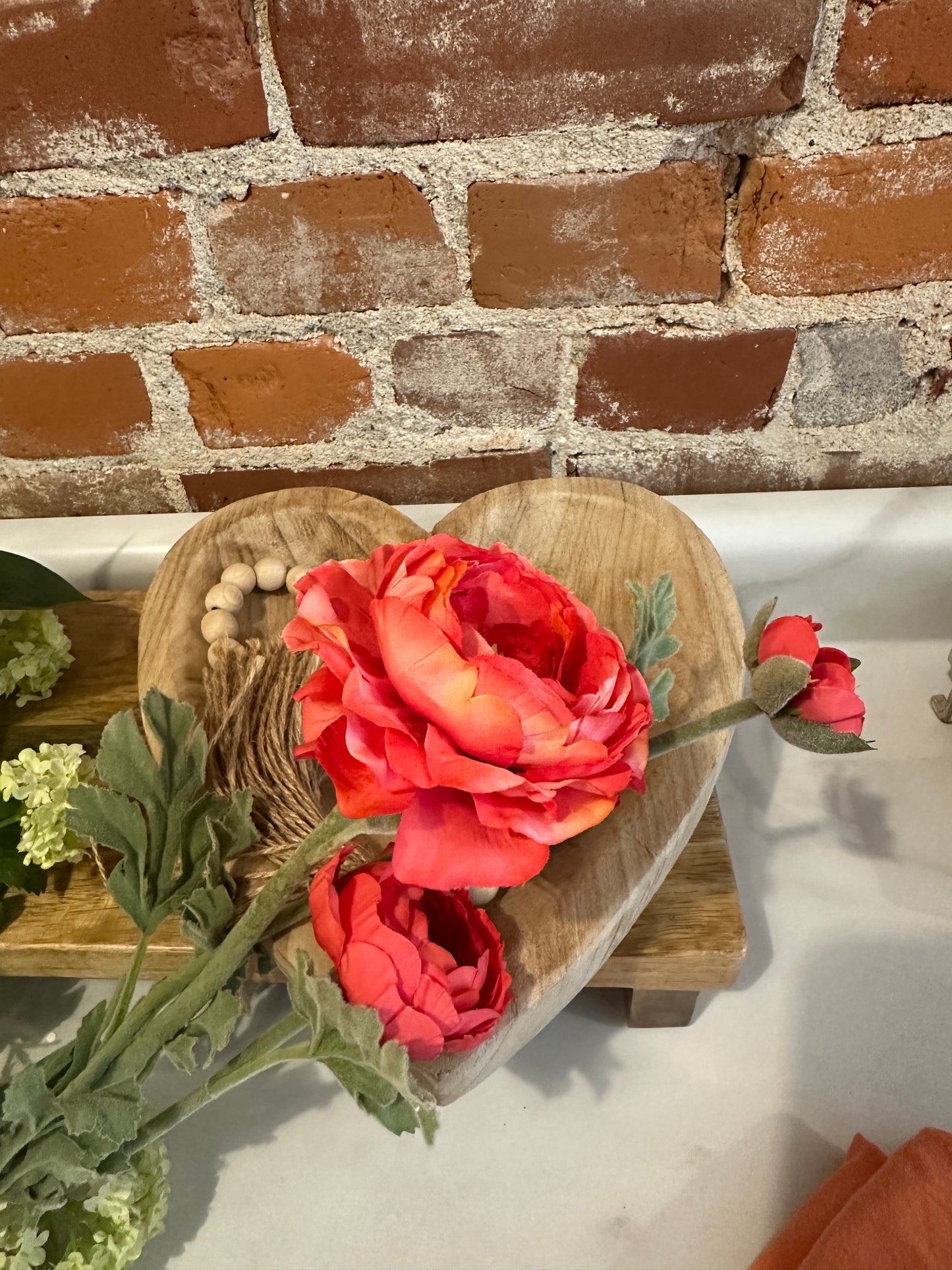 Faux Multi Stem Peony’s