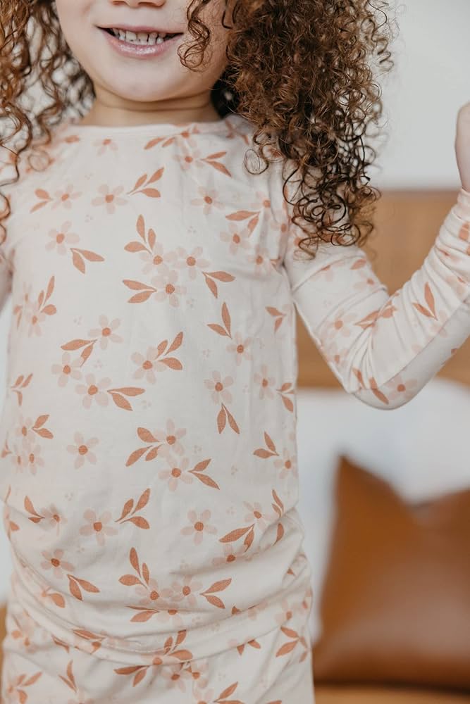 Long-sleeve Copper Pearl Pajama Set