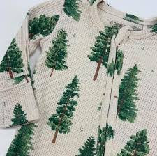 Christmas Tree Infant 2 Way Zipper Romper