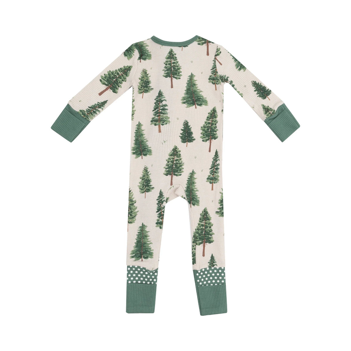 Christmas Tree Infant 2 Way Zipper Romper