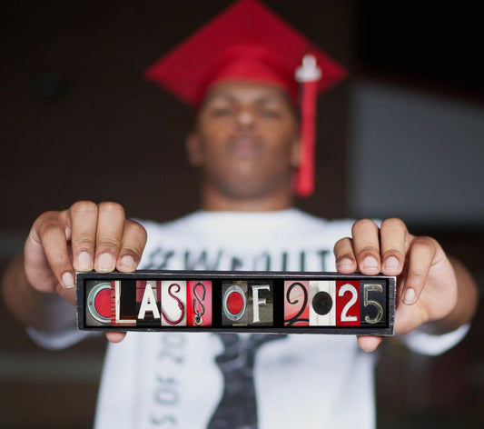 Class of 2025 Photo Prop Wood Sign: PREORDER