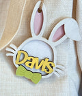 Personalized Bunny Name Tag