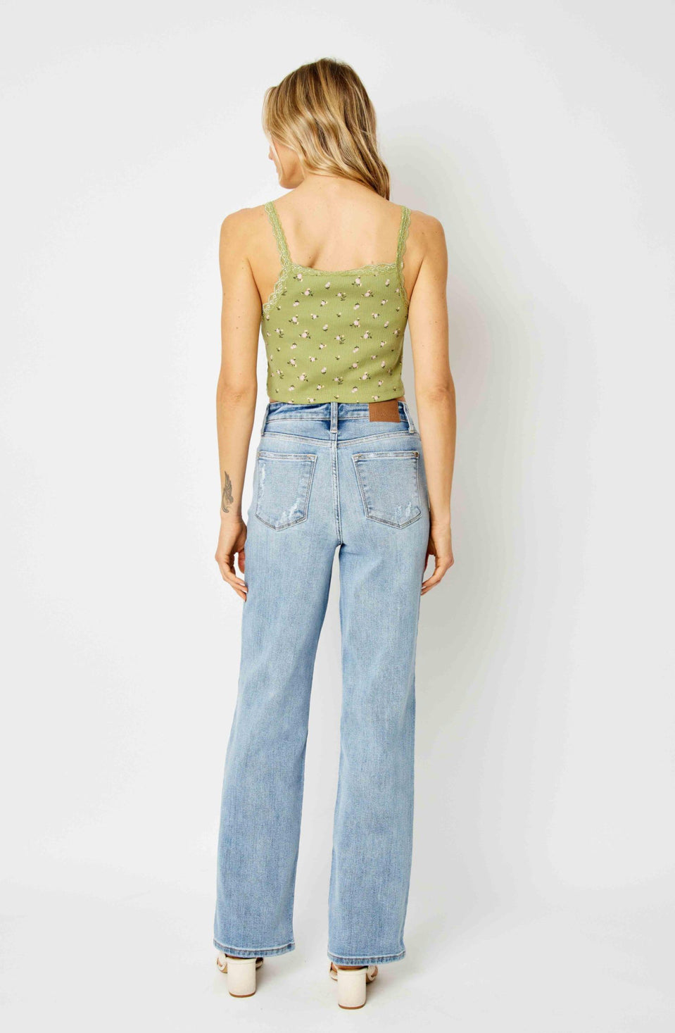 Judy Blue High Waisted Straight Leg Jeans 14W-24W