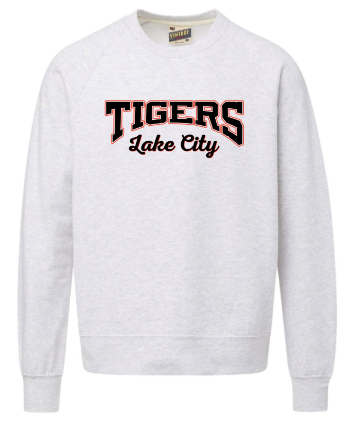 Lake City Tigers Varsity + Script Youth & Adult Sweatshirts: Fall ‘25