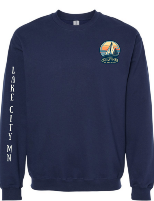 Christmas by the Lake Crewneck Sweatshirt