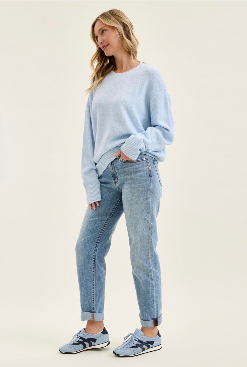 Judy Blue MId-Rise Boyfriend Jean