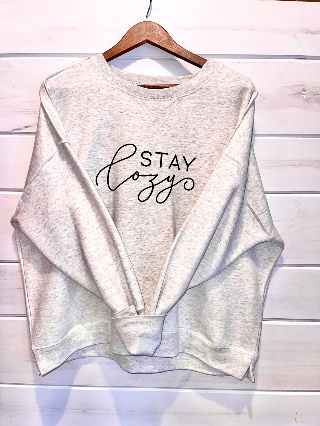 Stay Cozy Women’s Crewneck Sweatshirt