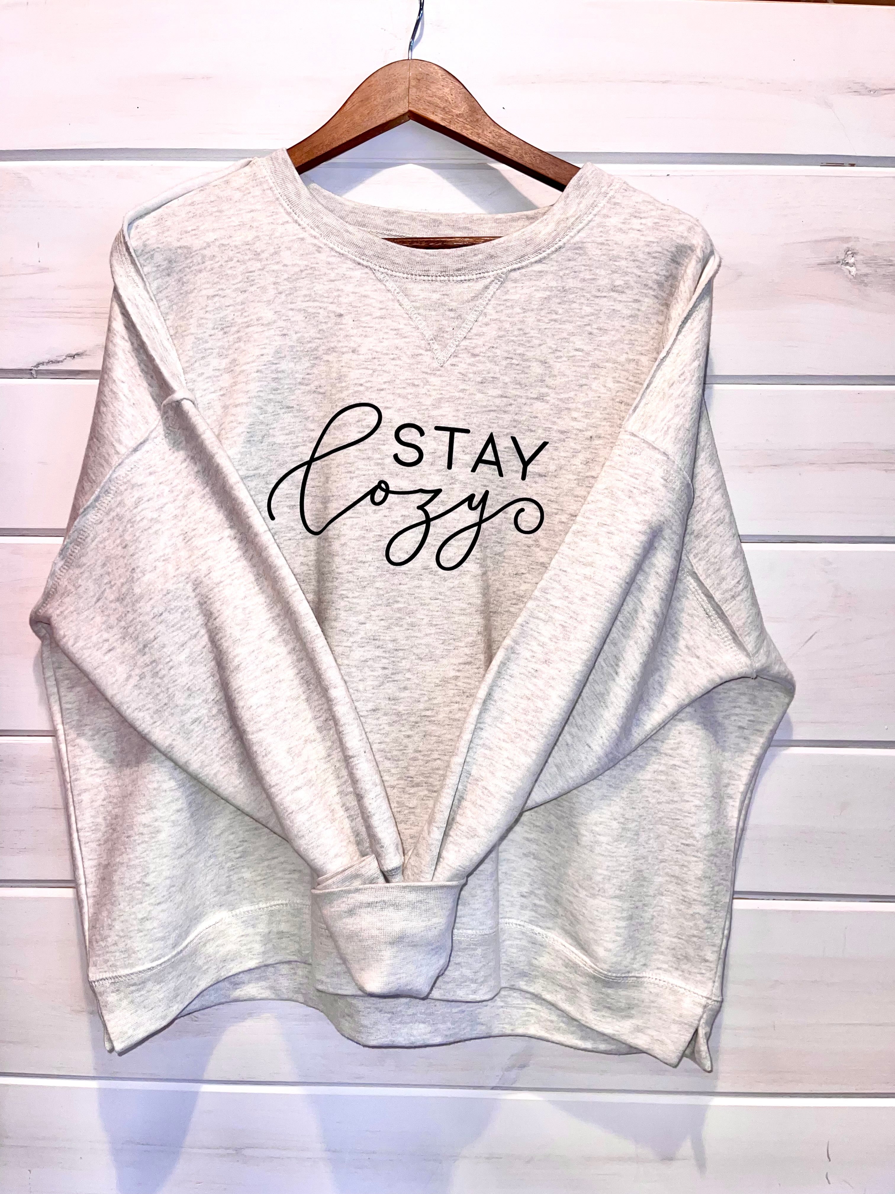 Stay Cozy Women’s Crewneck Sweatshirt