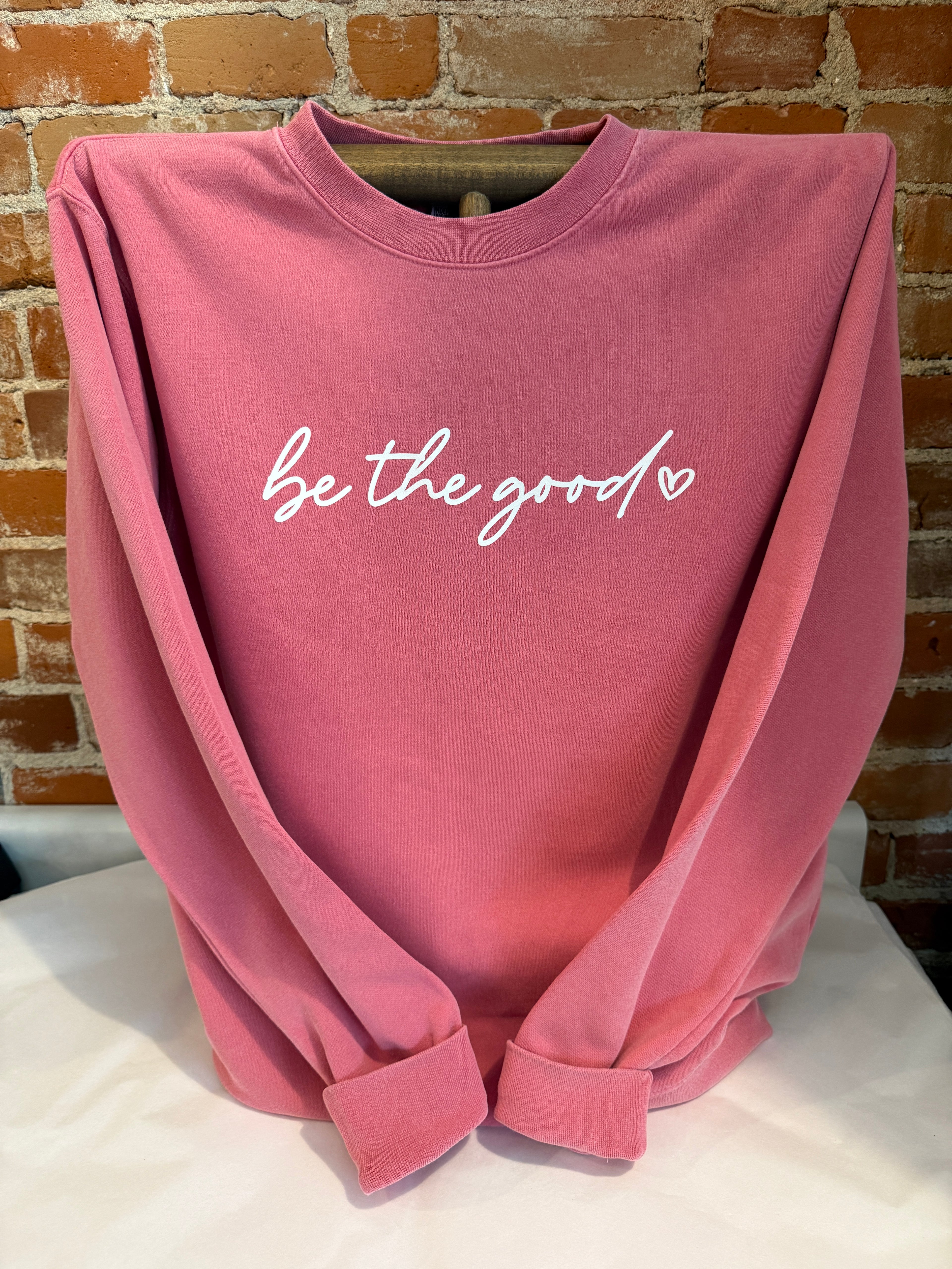 Be the Good Unisex Adult Crewneck Sweatshirt