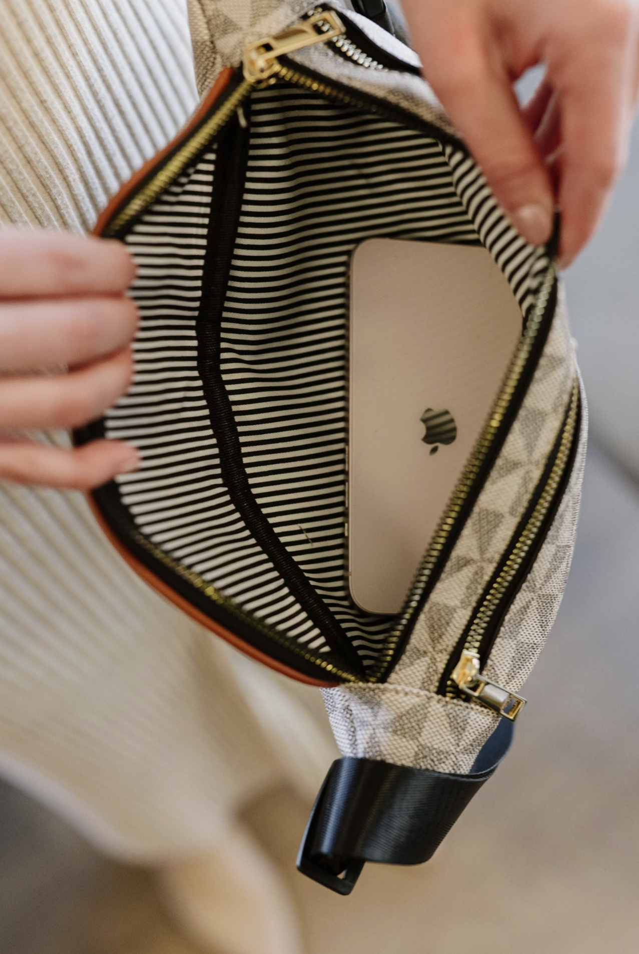 Monroe Fanny Pack Belt Backpack Bag