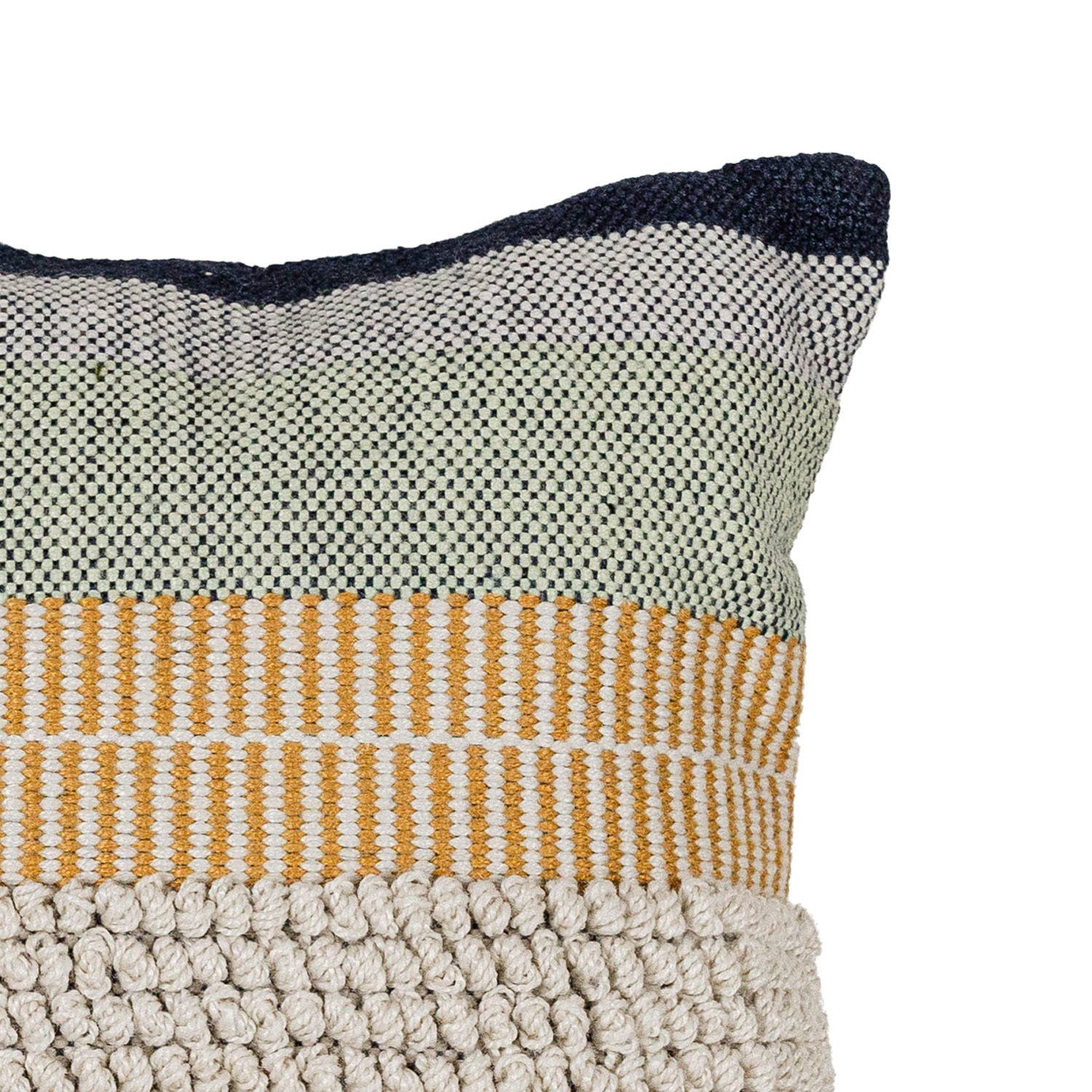 18x18 Ashton Outdoor Indoor Striped Pillow Multi Colored