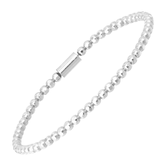 Silpada 'Charlotte' Sterling Silver Stretch Bracelet