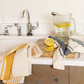 Colin Set 4 Striped Kitchen Towels Cotton