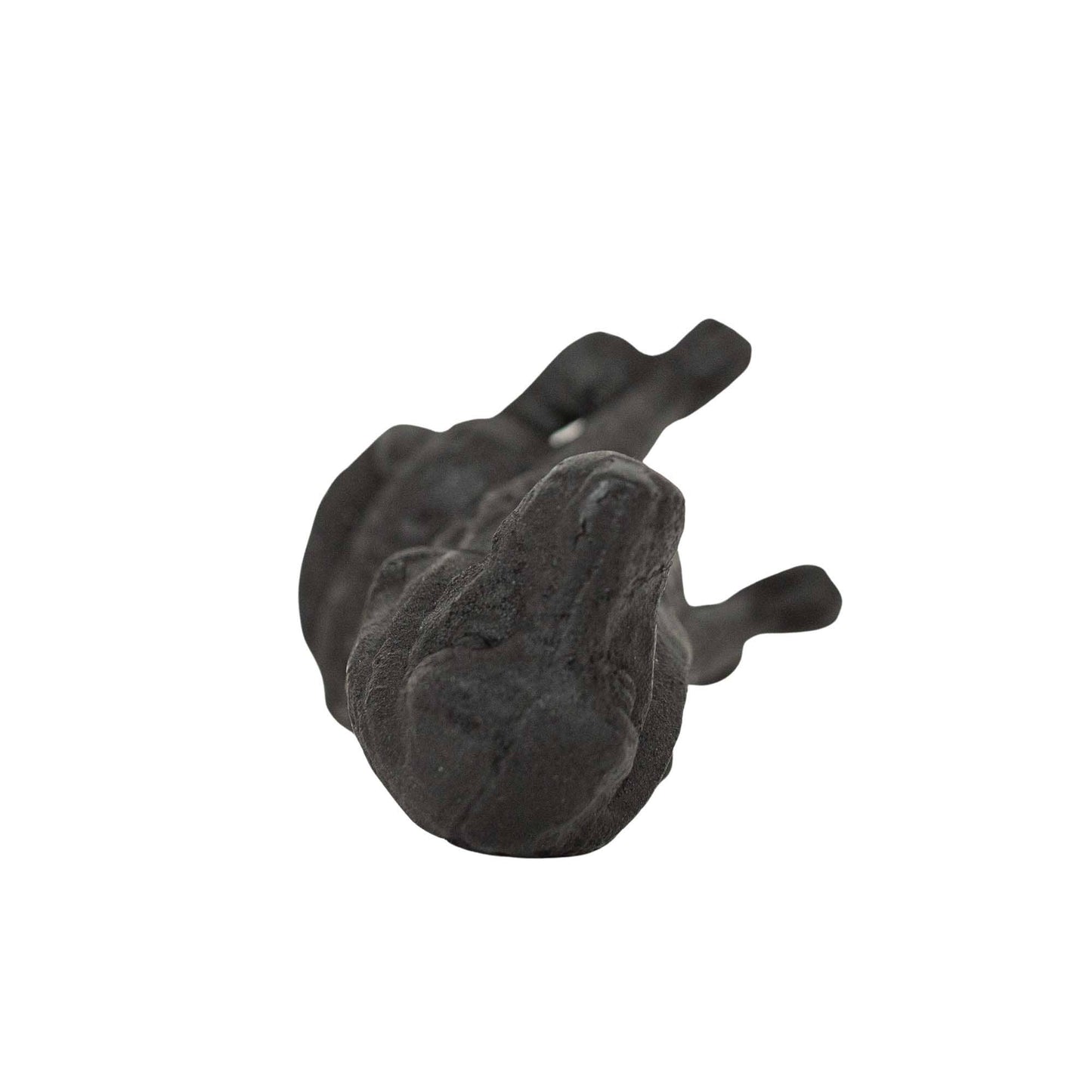 Sitting Dog Decorative Accent Black Cast Iron