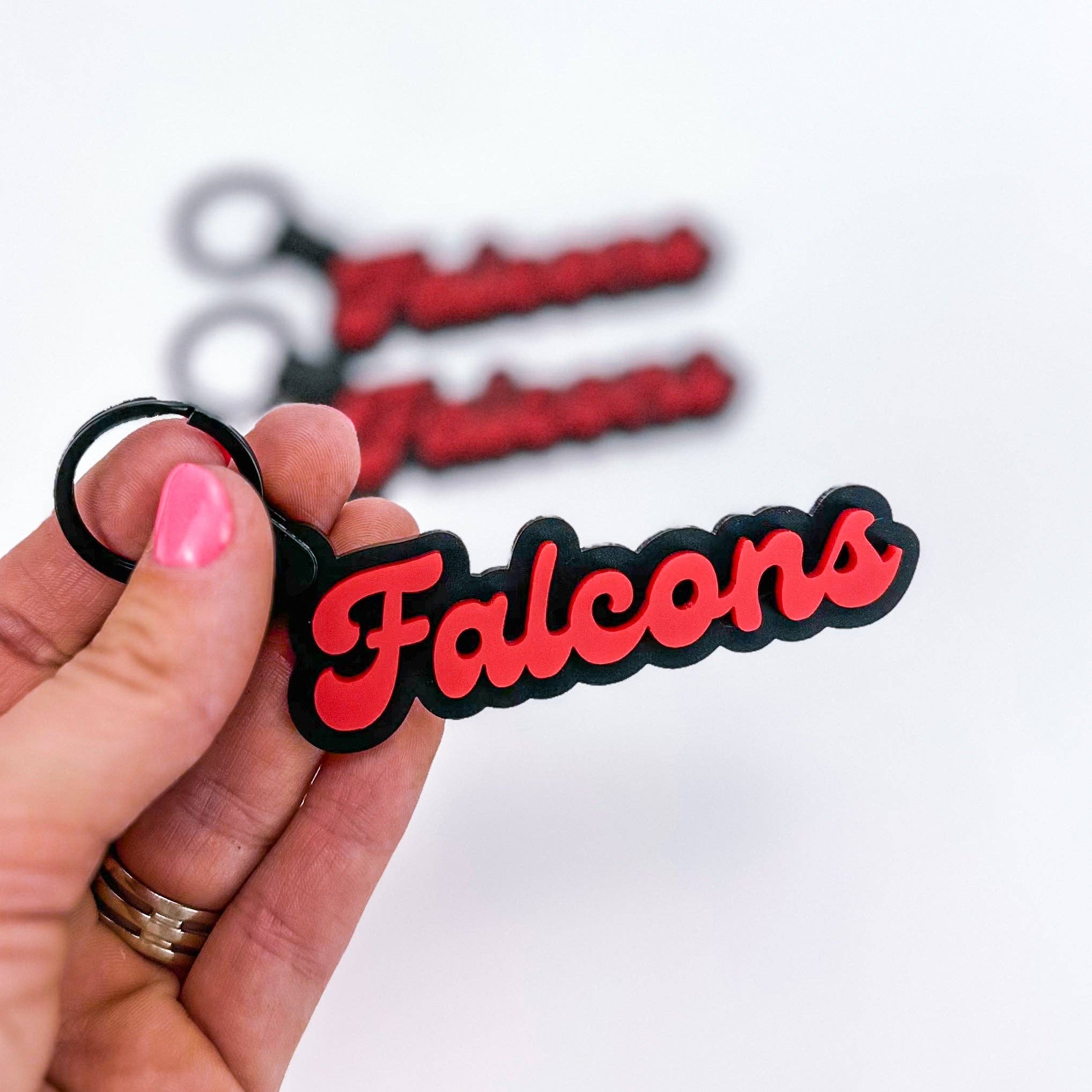 Tiger Spirit Acrylic Keychain