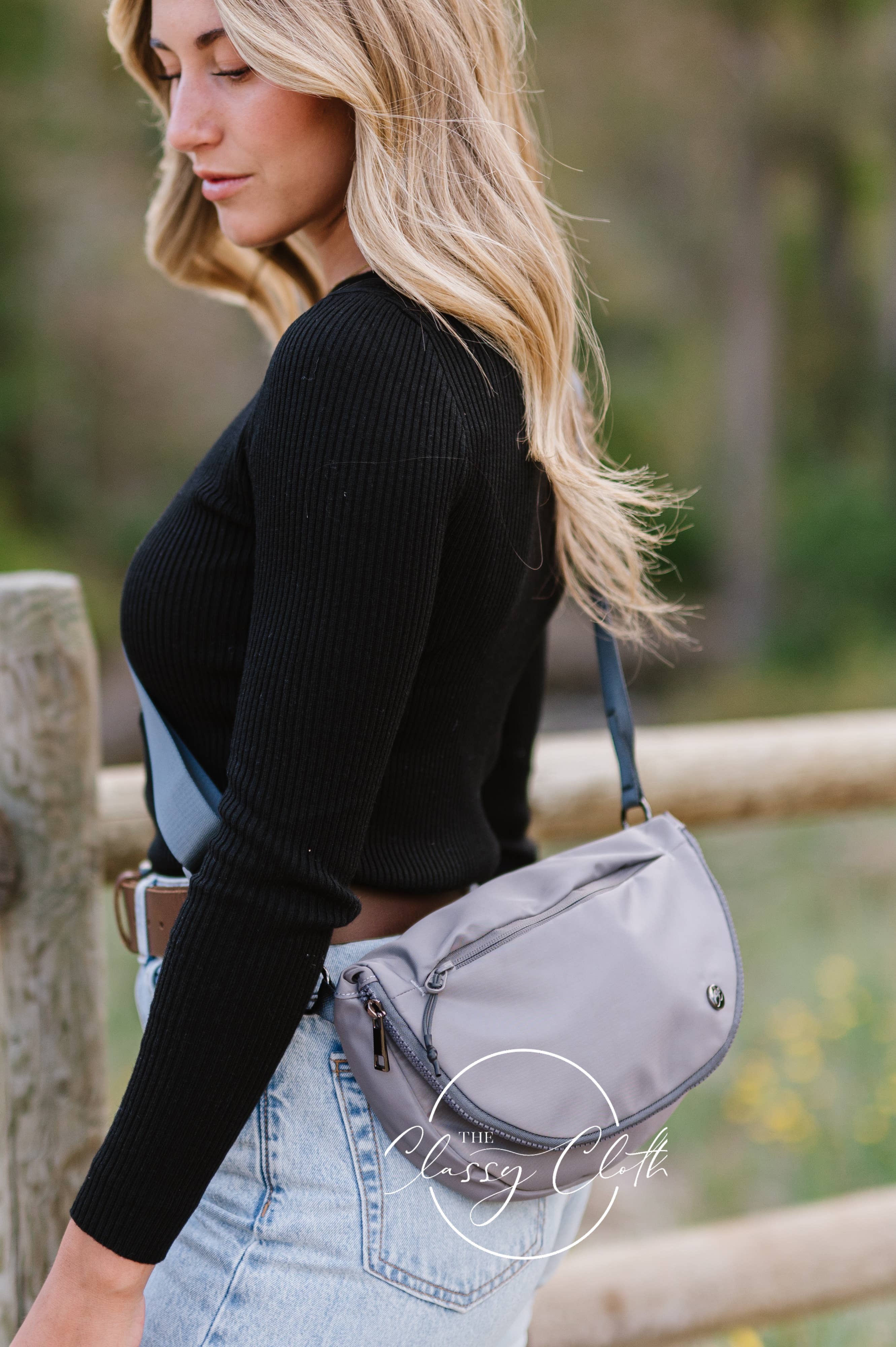 Margot Moon Belt Bag - Grey RTS