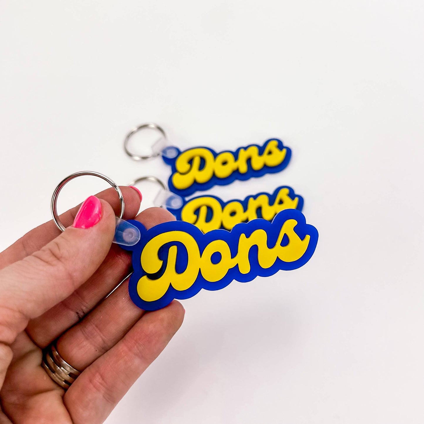 Tiger Spirit Acrylic Keychain