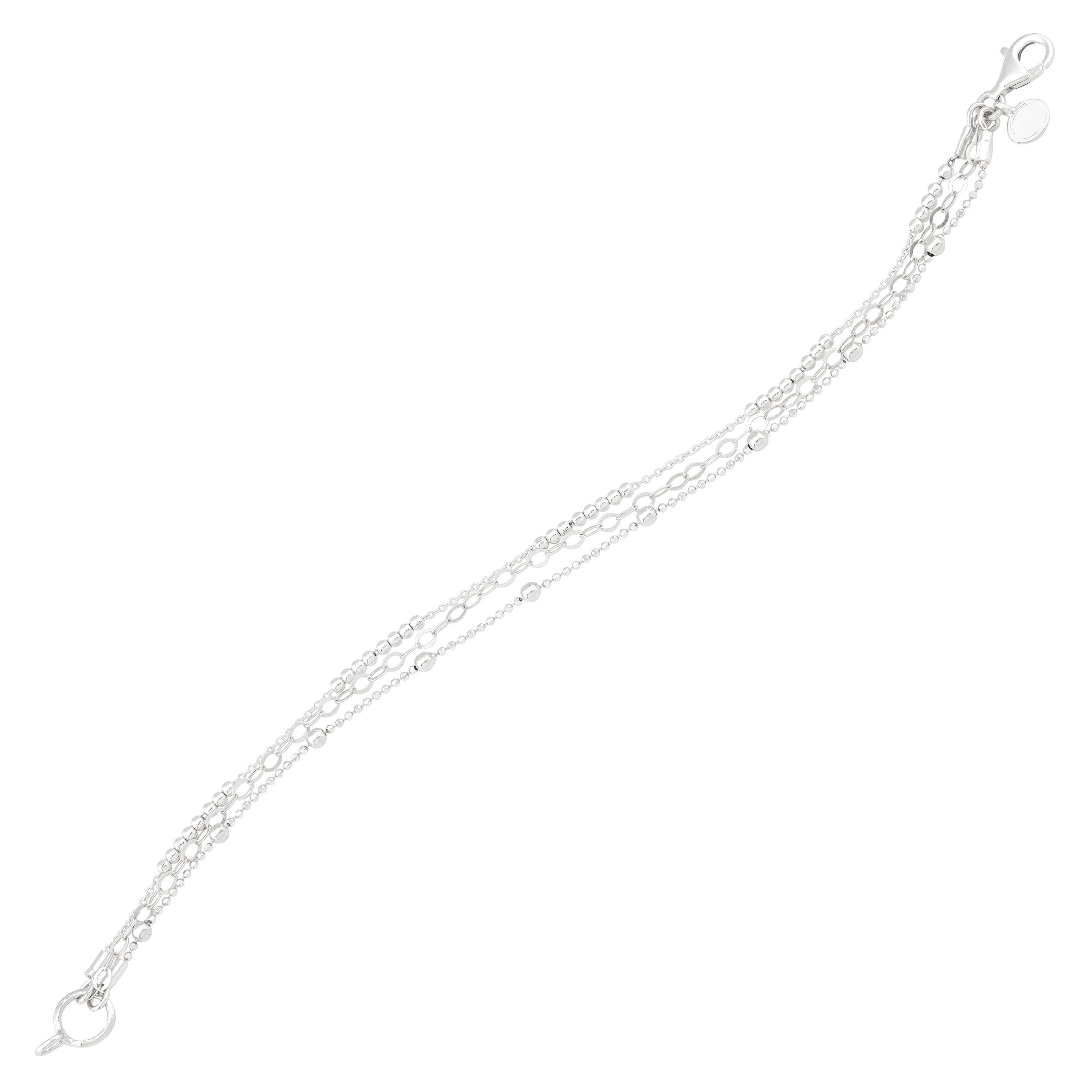 Silpada 'Wherever' Sterling Silver Bracelet, 7.5"