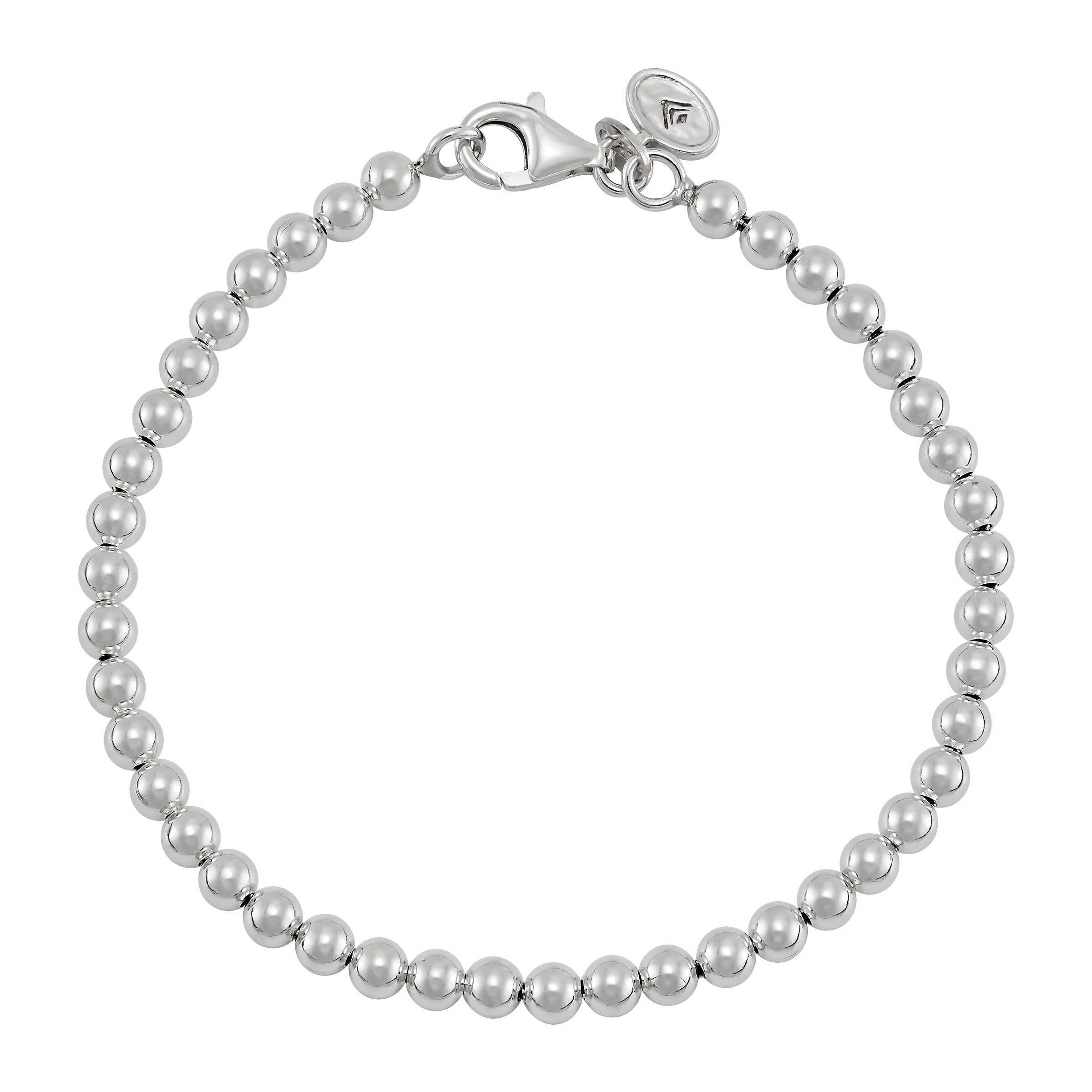 Silpada 'Beaded Features' Bracelet in Sterling Silver