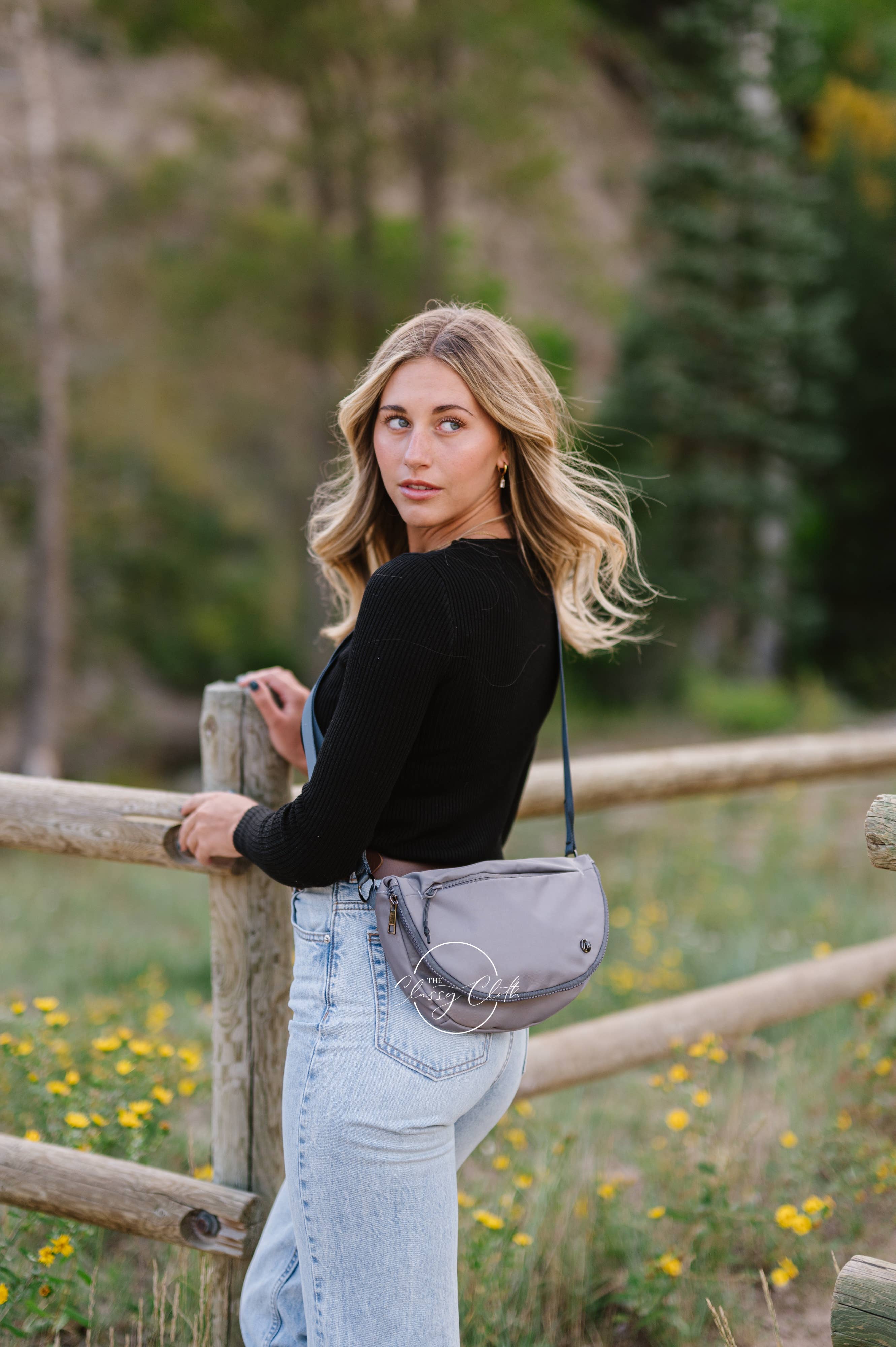 Margot Moon Belt Bag - Grey RTS