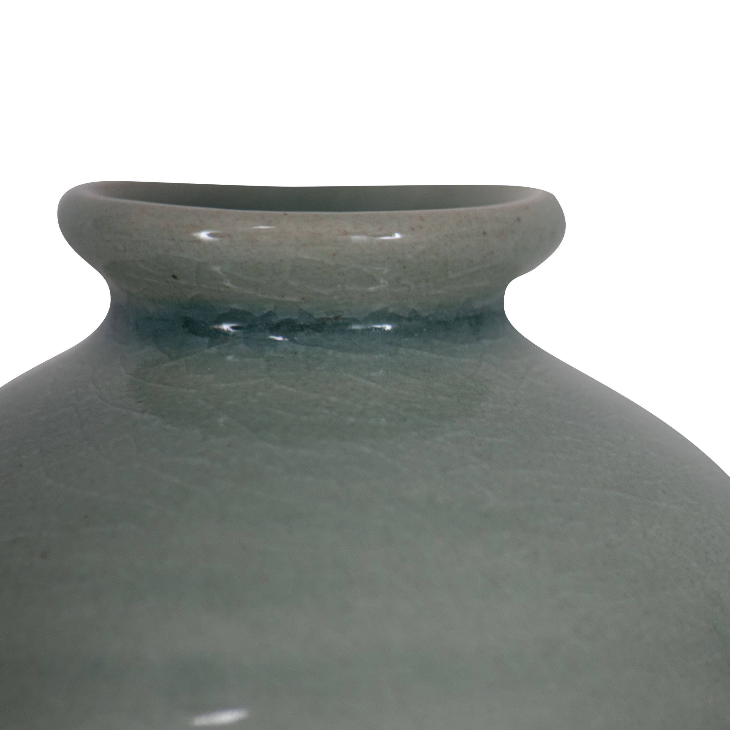 Tegan Seafoam Ceramic Bud Vase