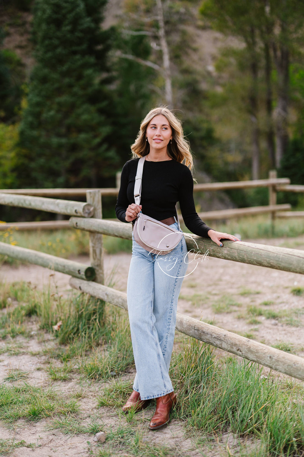 Margot Moon Belt Bag - Taupe RTS