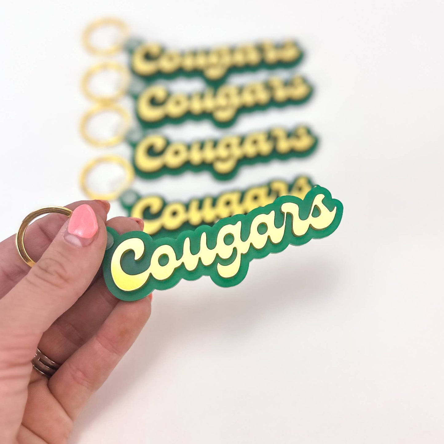 Tiger Spirit Acrylic Keychain