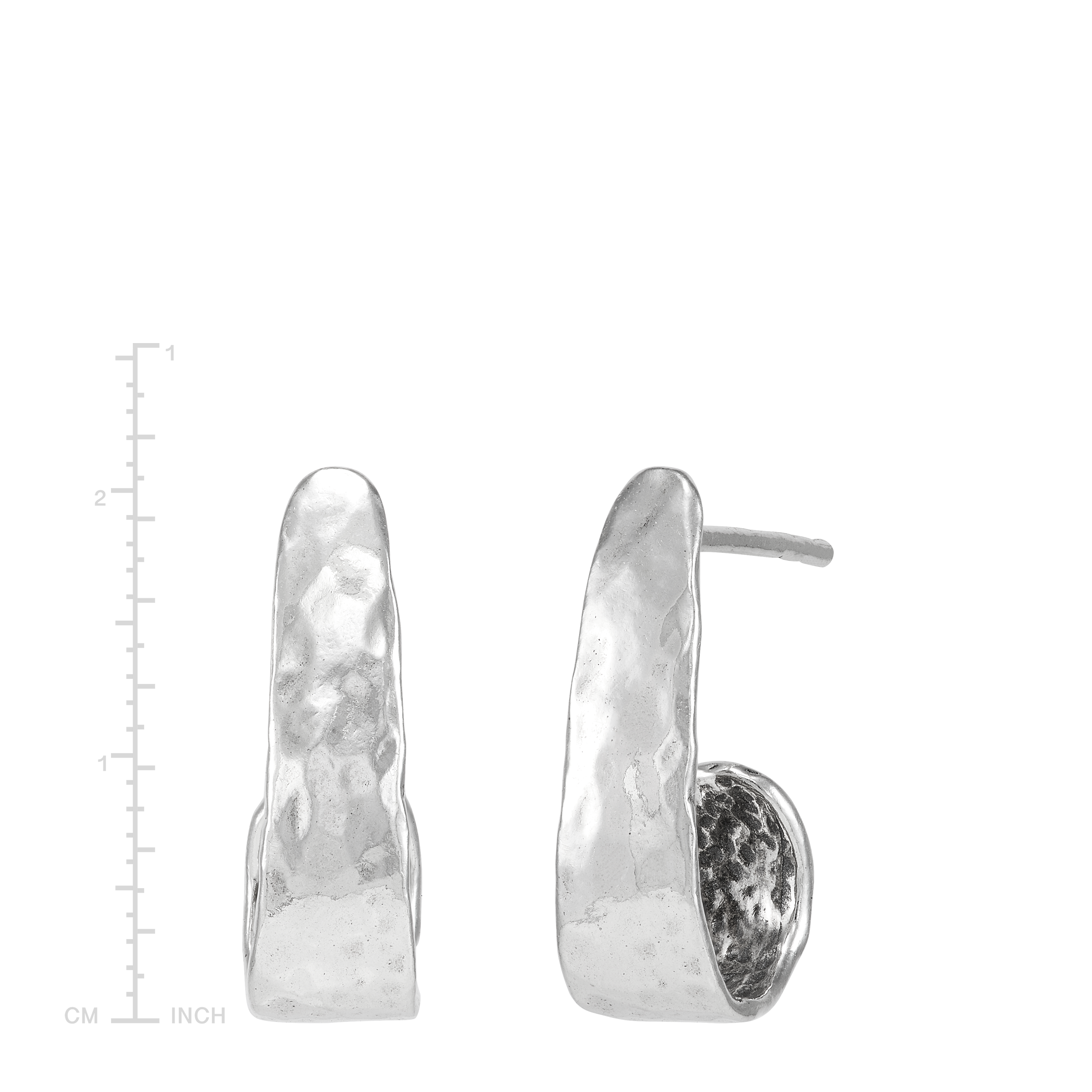Silpada 'Revitalize' Sterling Silver J-Hoop Earrings