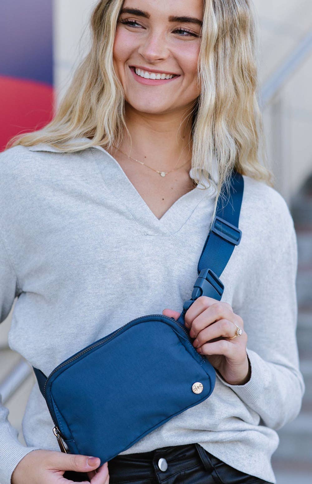 Madison Crossbody Satchel Belt Bag Fanny Pack