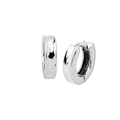 Silpada 'Soleil Concave' Huggie Hoop Earrings in  Silver