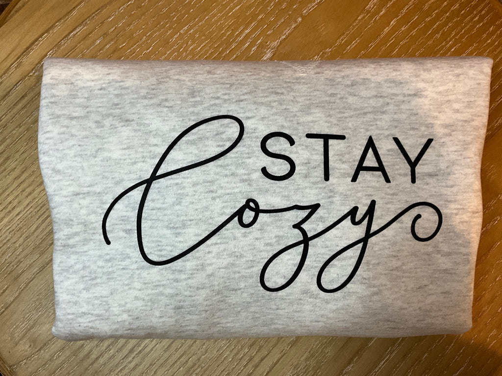 Stay Cozy Women’s Crewneck Sweatshirt