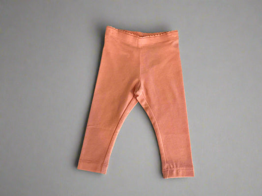 Solid Baby Peach Leggings
