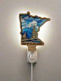 Land of 10,000 Lakes Wall Plug in