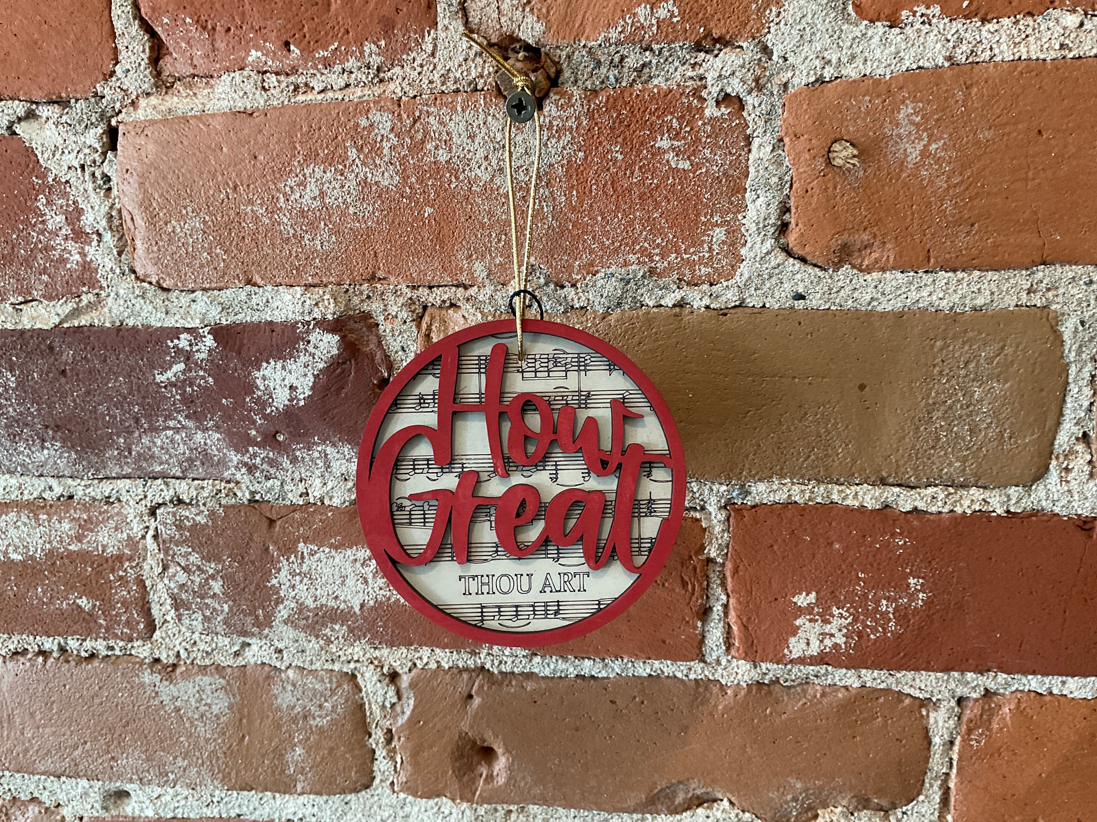 Wooden Christmas Ornaments