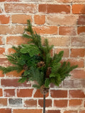 Large Real Touch Evergreen Pick