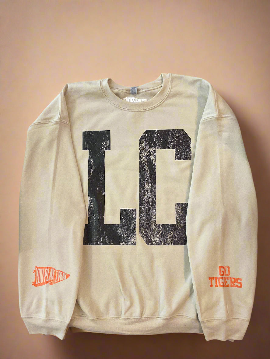 LC You Play I Pray Crewneck